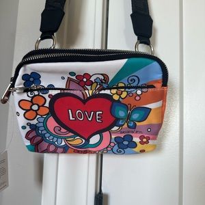 Brighton Power of Love Crossbody Bag Purse Brand New with Tags
